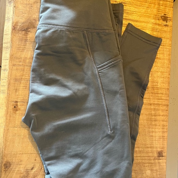 Woolx  Charcoal Leggings - Picture 1 of 4
